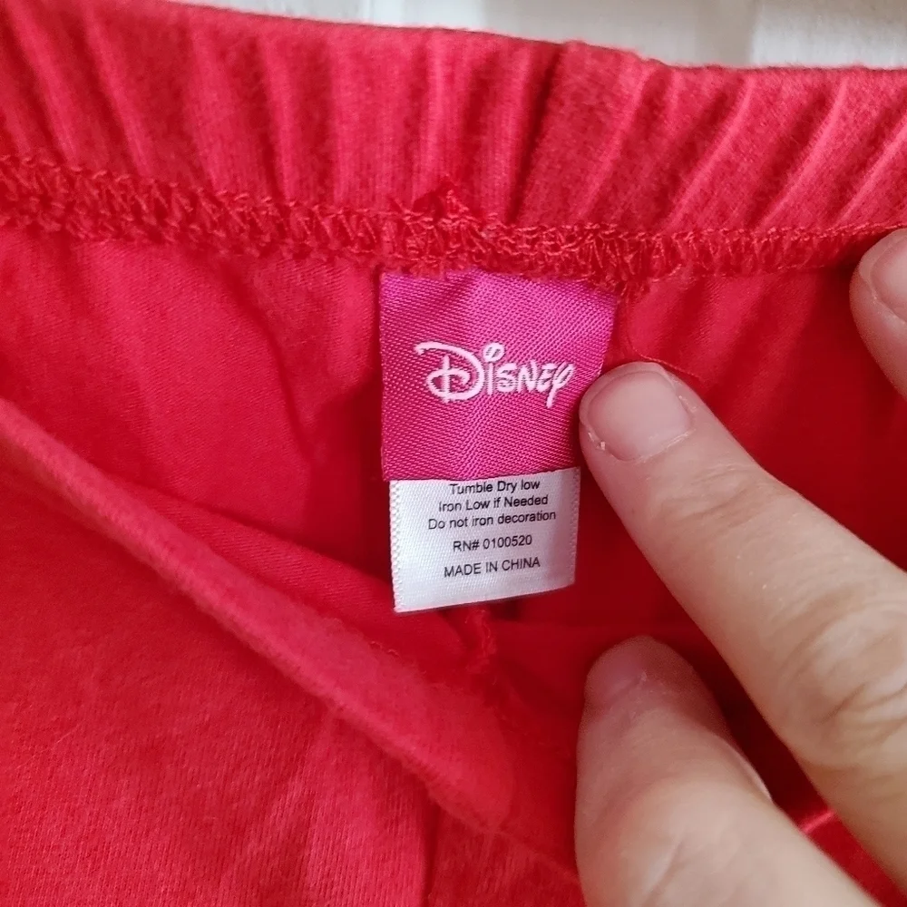 Disney Mickey Mouse & Minnie Mouse Mirrored Leggings Junior size L